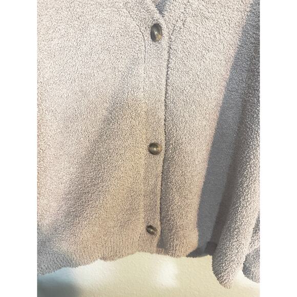 Victoria's Secret Teddy Bear Button-Down Sweater Cardigan Thick Knit X-Large - Picture 4 of 5